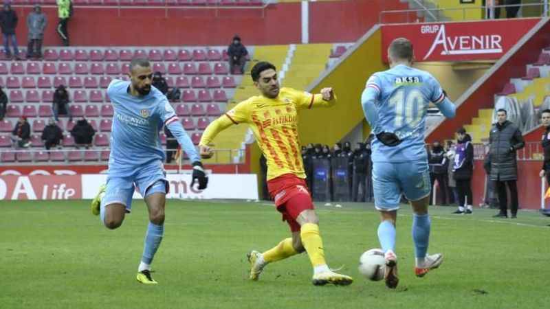 Kayserispor ile Antalyaspor berabere kaldı: 1-1