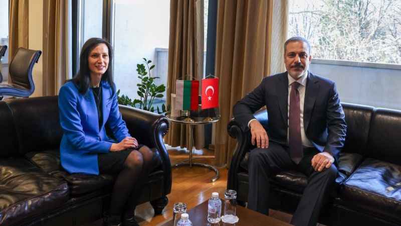 Dışişleri Bakanı Fidan, Bulgar mevkidaşı Mariya Gabriel ile görüştü