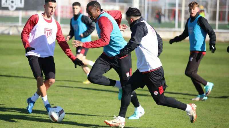 Sivasspor, Ankaragücü maçı hazırlıklarını tamamladı