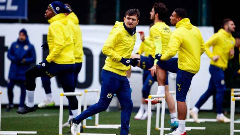 Fenerbahçe, Gaziantep FK maçı hazırlıklarını sürdürdü