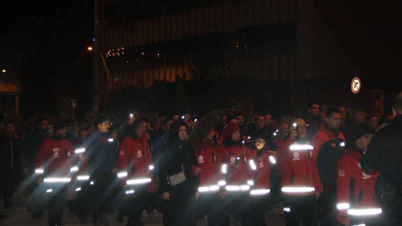 Çankırı asrın felaketi için yürüdü