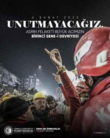 Cumhurbaşkanı Erdoğan ve bakanlardan depremin yıl dönümü nedeniyle paylaşım