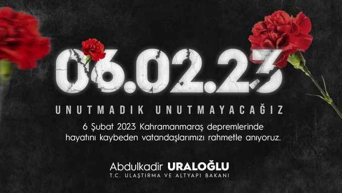 Cumhurbaşkanı Erdoğan ve bakanlardan depremin yıl dönümü nedeniyle paylaşım