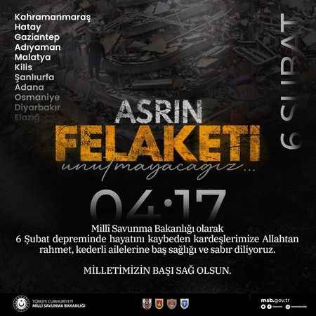 Cumhurbaşkanı Erdoğan ve bakanlardan depremin yıl dönümü nedeniyle paylaşım