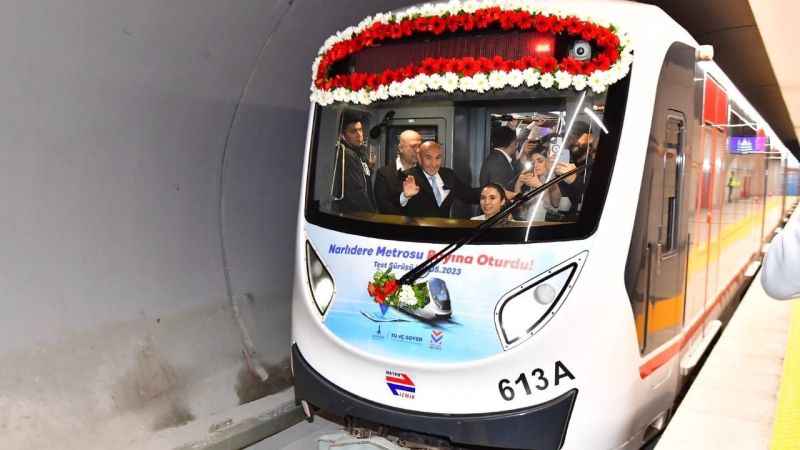 Narlıdere Metrosu 24 Şubat’ta açılıyor