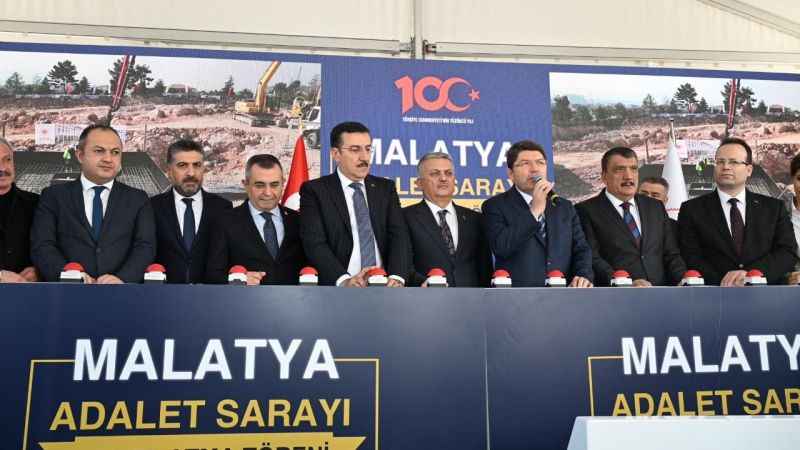 Malatya Yeni Adalet Sarayı’nın temelleri atıldı