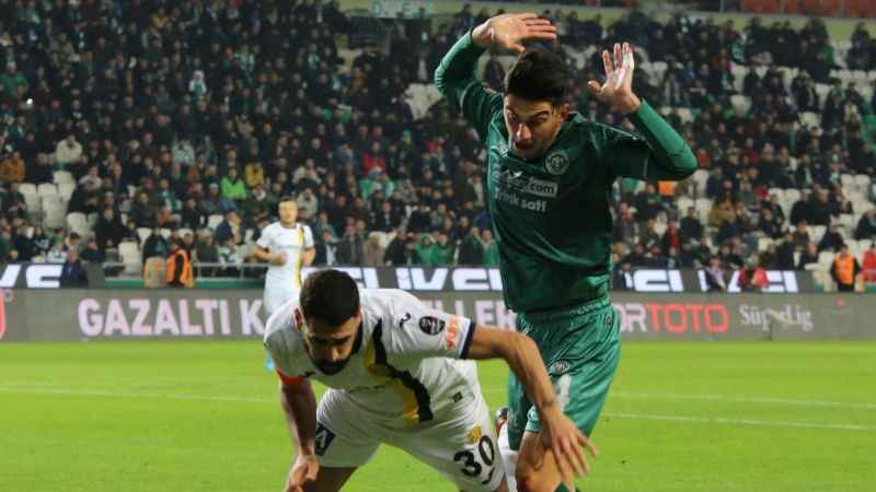 Konyaspor ile MKE Ankaragücü 34. randevuda
