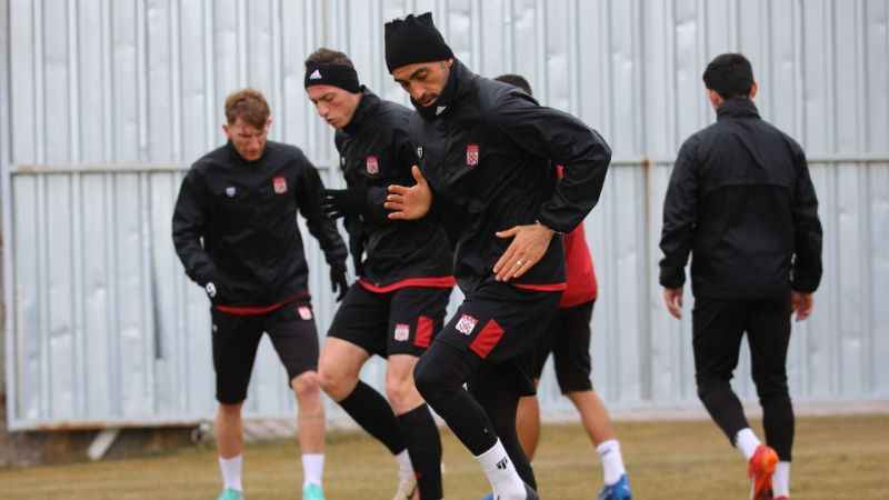 Sivasspor'da, Hatayspor maçı hazırlıkları başladı