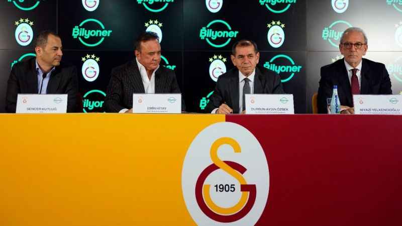 Bilyoner, Galatasaray'ın forma sol kol sponsoru oldu