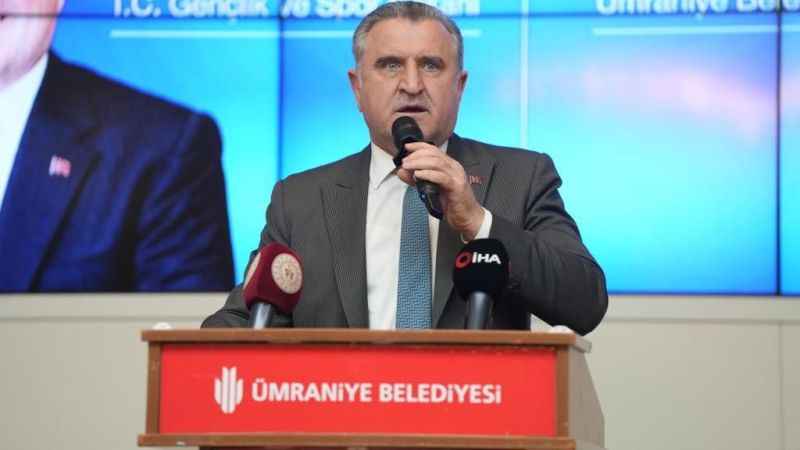 Bakan Osman Aşkın Bak: “İBB spor anlamında hiçbir şey yapmadı”