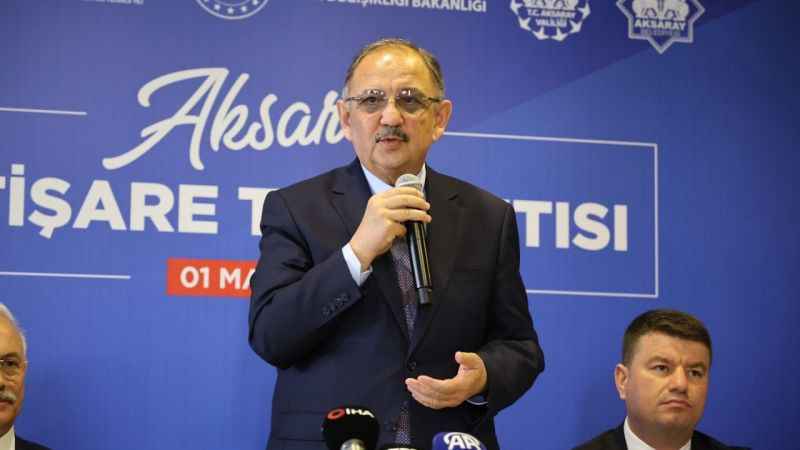 Bakan Özhaseki: “Her an 6-7 büyüklüğünde deprem üretebilecek bölgeler var"