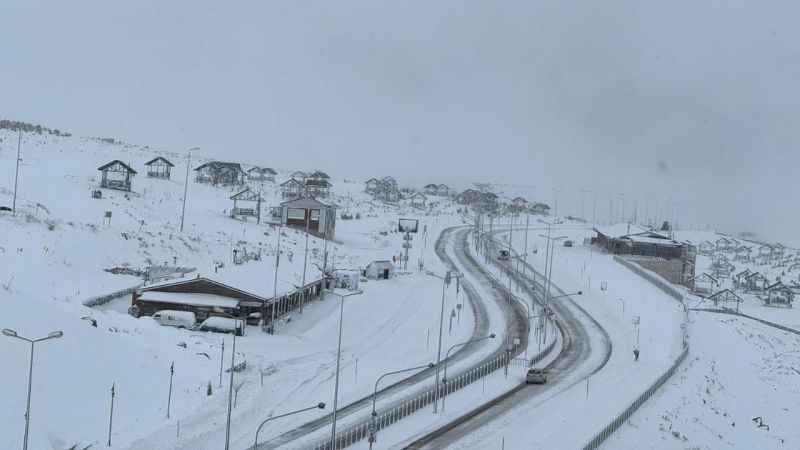 Erciyes'te kar kalınlığı 110 santime ulaştı