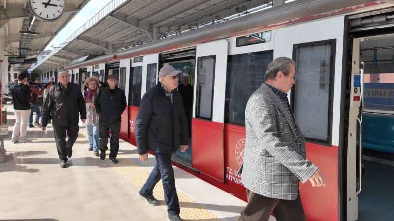 Sirkeci -Kazlıçeşme Raylı Sistem Hattı’nı bir haftada 80 bin yolcu kullandı