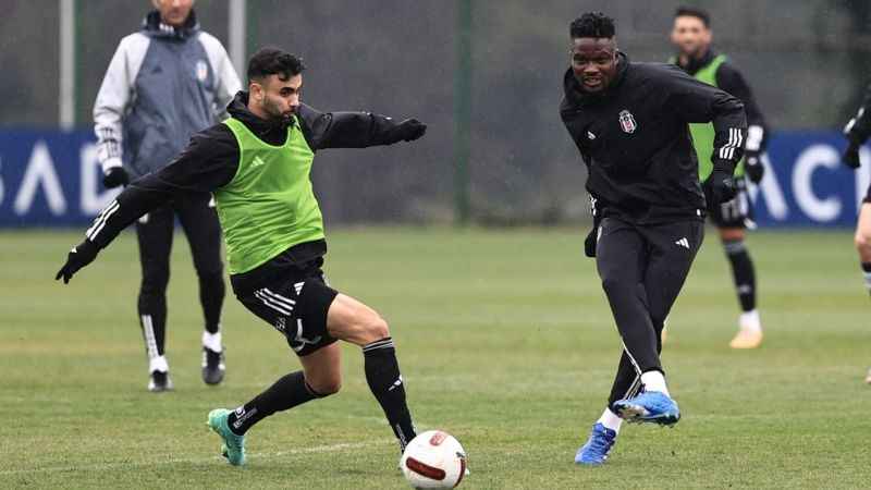 Beşiktaş, Gaziantep FK maçı hazırlıklarına devam etti