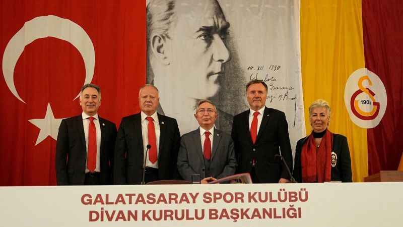 Galatasaray'da divan kurulu başkanlığına yeniden Aykutalp Derkan seçildi