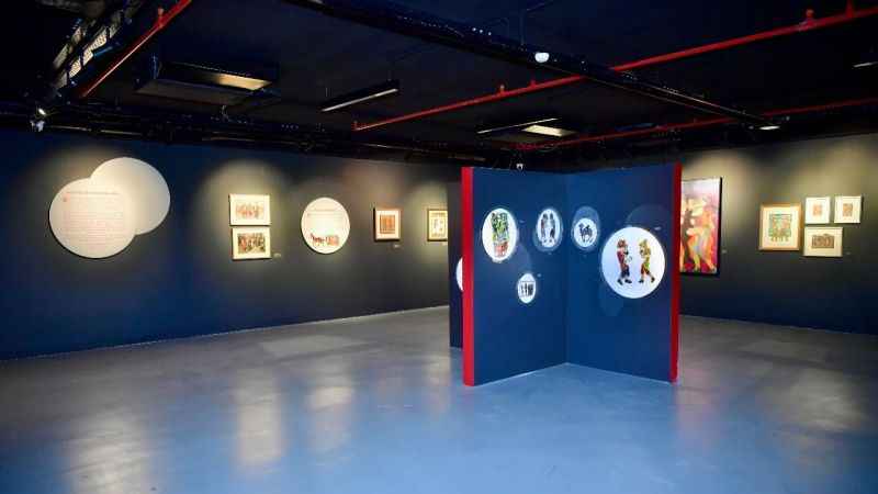 Fatih’te Karagöz sergisi açıldı