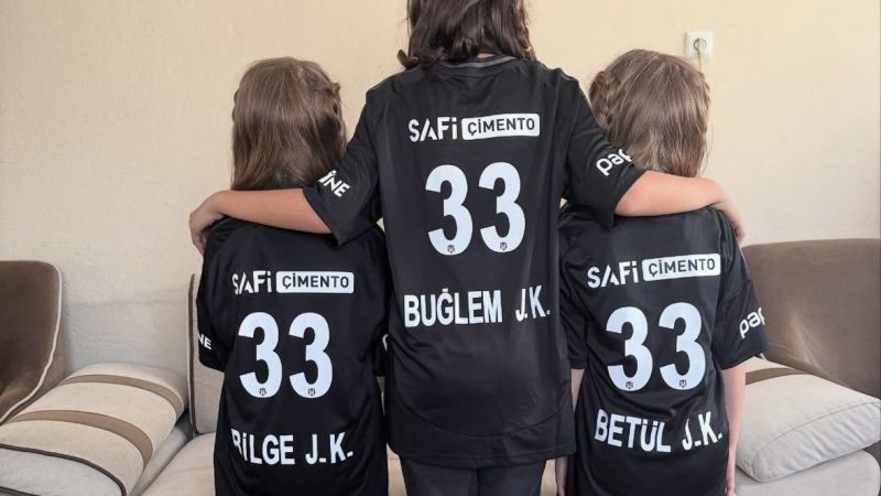Fanatik Beşiktaşlı babadan kızlarına 'B.J.K' ismi