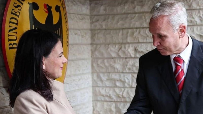 Almanya'nın Şam Büyükelçiliği 13 yıl sonra yeniden açıldı