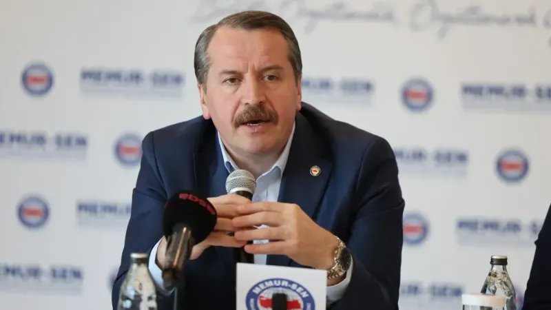 Memur-Sen Genel Başkanı Yalçın: "Memurlar için vergi yüzde 15 olarak sabitlenmeli"