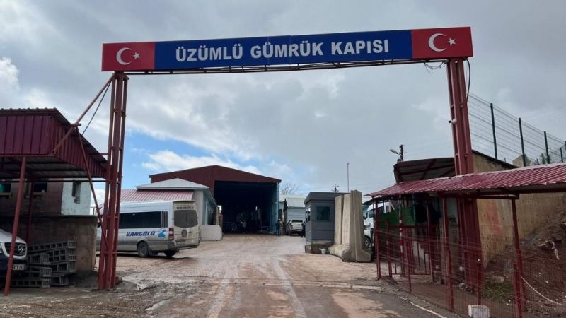 Üzümlü Sınır Kapısı'nda Şap Alarmı