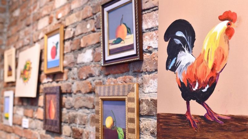 Tepebaşı'nda Karma Resim Sergisi