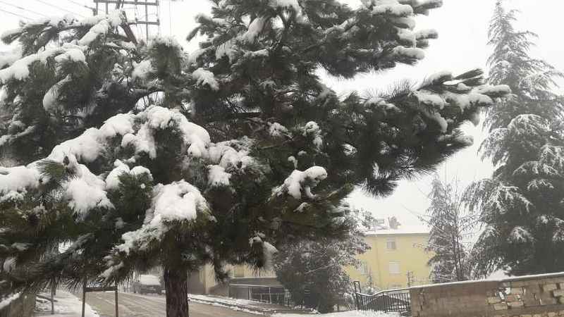 Nisanın 7. Kar yağdı