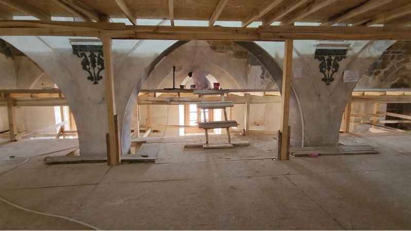 Tarihi kilise kütüphaneye çevriliyor