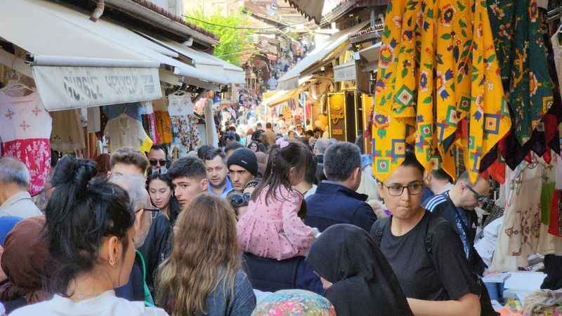Bayramda Safranbolu’ya turist akını