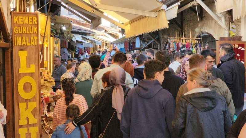 Bayramda Safranbolu’ya turist akını