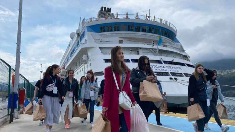 Amasra kruvaziyer turizmi başladı