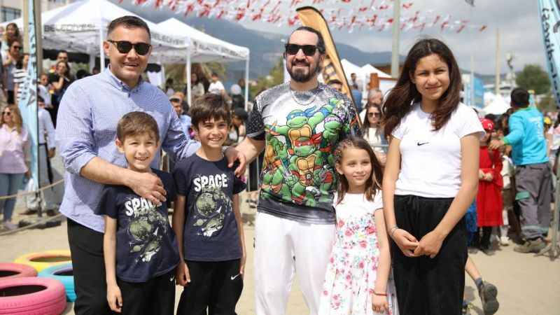 Alanya Çocuk Festivali ile şenlendi