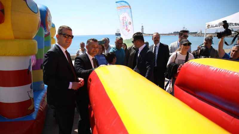Alanya Çocuk Festivali ile şenlendi