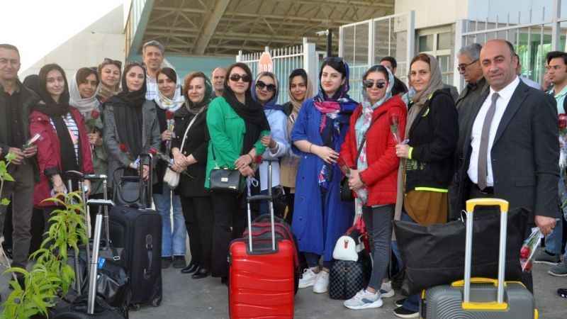 İranlı turistler davul zurnayla karşılandı