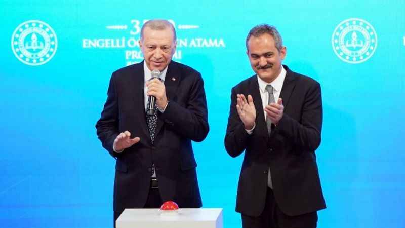 Tüm engelli öğretmen adaylarının ataması gerçekleştirildi