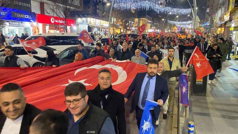 İstanbul'da 2023'ten 2053'e yürüyüşü