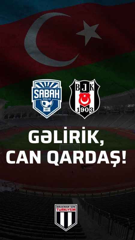 Beşiktaş Bakü'de dostluk maçı yapacak