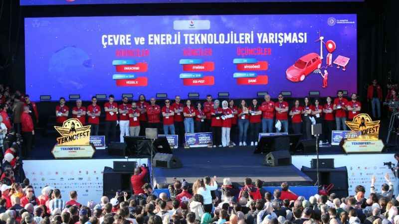Teknofest 2023'te en çevreci projelere ödül
