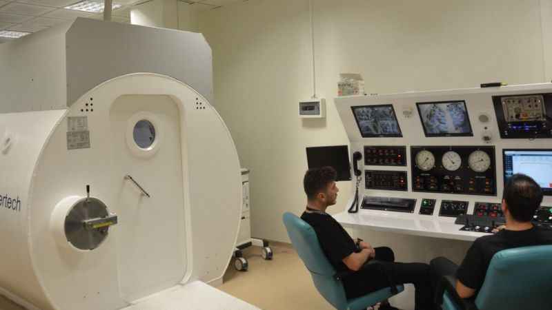 Hiperbarik tedavi ile oksijen şifaya dönüşüyor