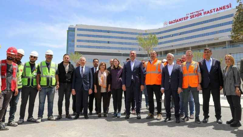 Gaziantep Şehir Hastanesi gün sayıyor