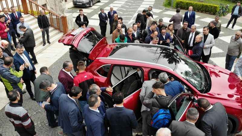 TOGG, Çorum Müzesi'nde görücüye çıktı