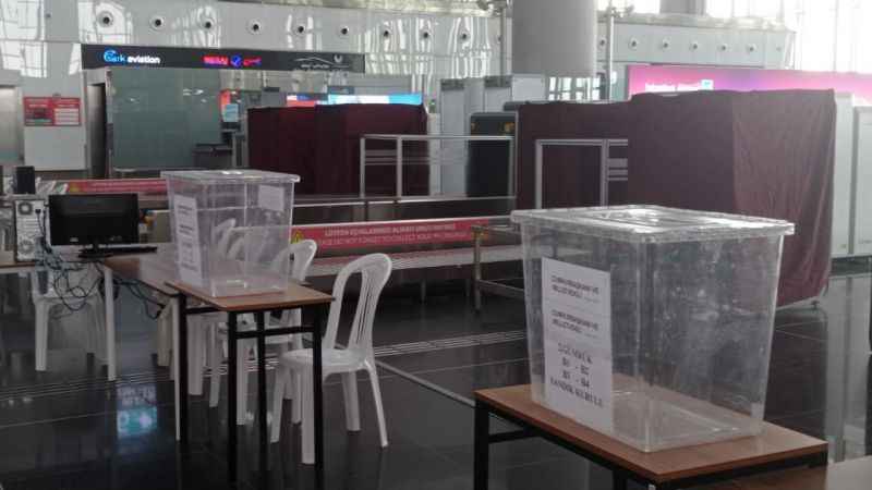 İkinci tur için İstanbul Havalimanı'ndaki seçim sandıkları hazır