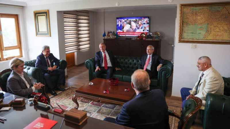 Kemal Kılıçdaroğlu Ümit Özdağ ile görüştü
