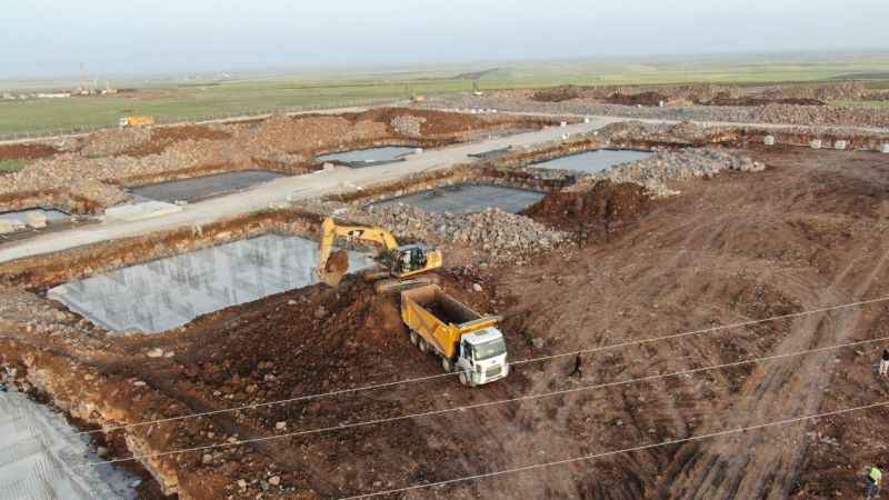 Diyarbakır TOKİ konutlarında çalışmalar devam ediyor