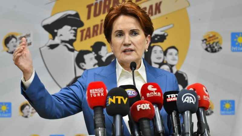 Meral Akşener 6'lı masaya veda etti