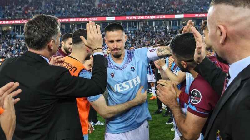 Trabzonspor'da Hamsik'e duygusal veda