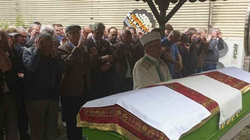 İYİ Partili eski yönetici Erhan Bilgin son yolculuğuna uğurlandı