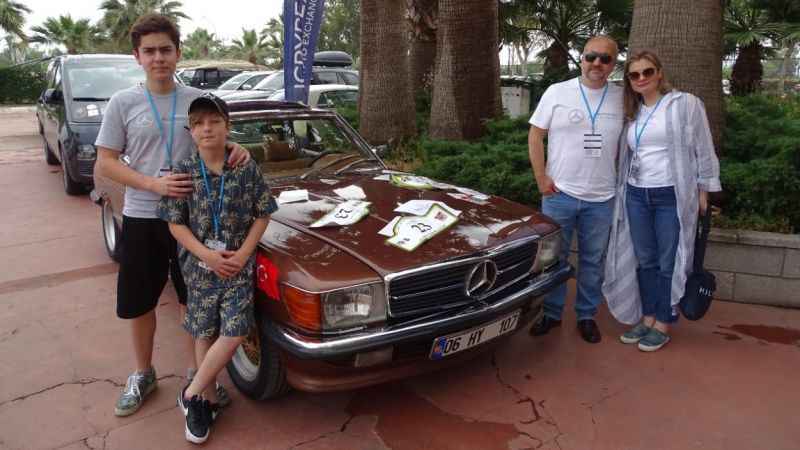 Ayvalık’ta klasik otomobil rallisi