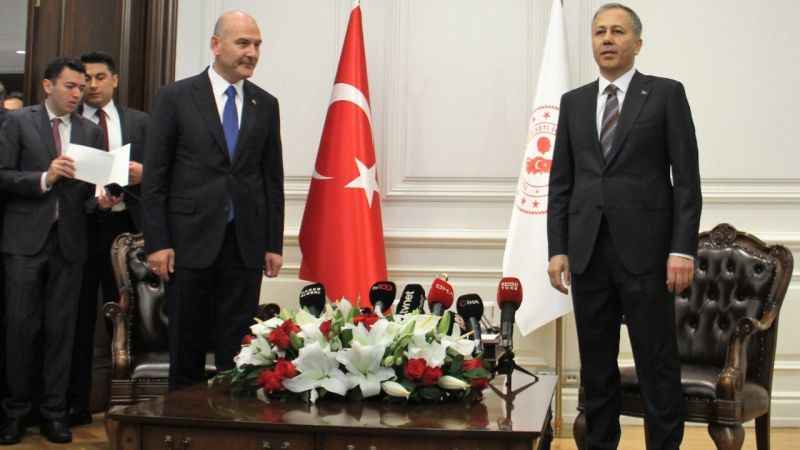 Yeni Bakan Yerlikaya, görevi Soylu’dan devraldı