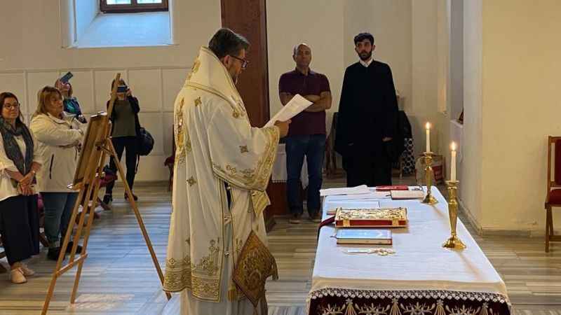 Tarihi Tirilye’de 60 kişilik ayin