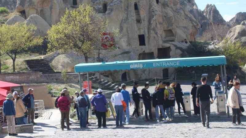Kapadokya Mayıs ayında turist akınına uğradı